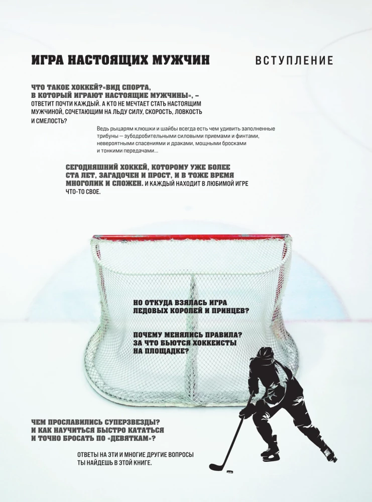 The Great Encyclopedia of Hockey. Everything about the beloved game: from its origins to the present day
