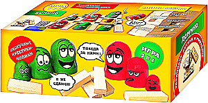 Gra planszowa - (3w1) Mini-wieża, Domino, Kółko-krzyżyk