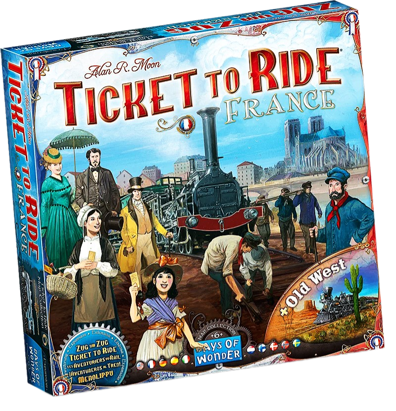 Board Game - Ticket to Ride. France (expansion) EN