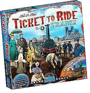 Board Game - Ticket to Ride. France (expansion) EN