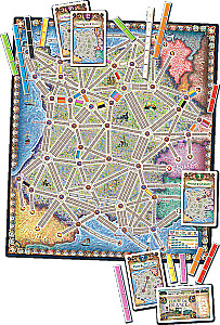 Board Game - Ticket to Ride. France (expansion) EN