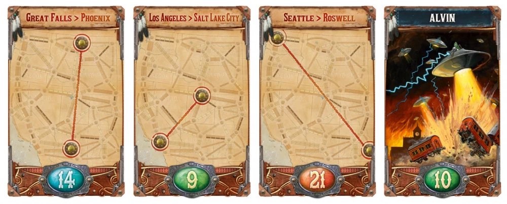 Board Game - Ticket to Ride. France (expansion) EN