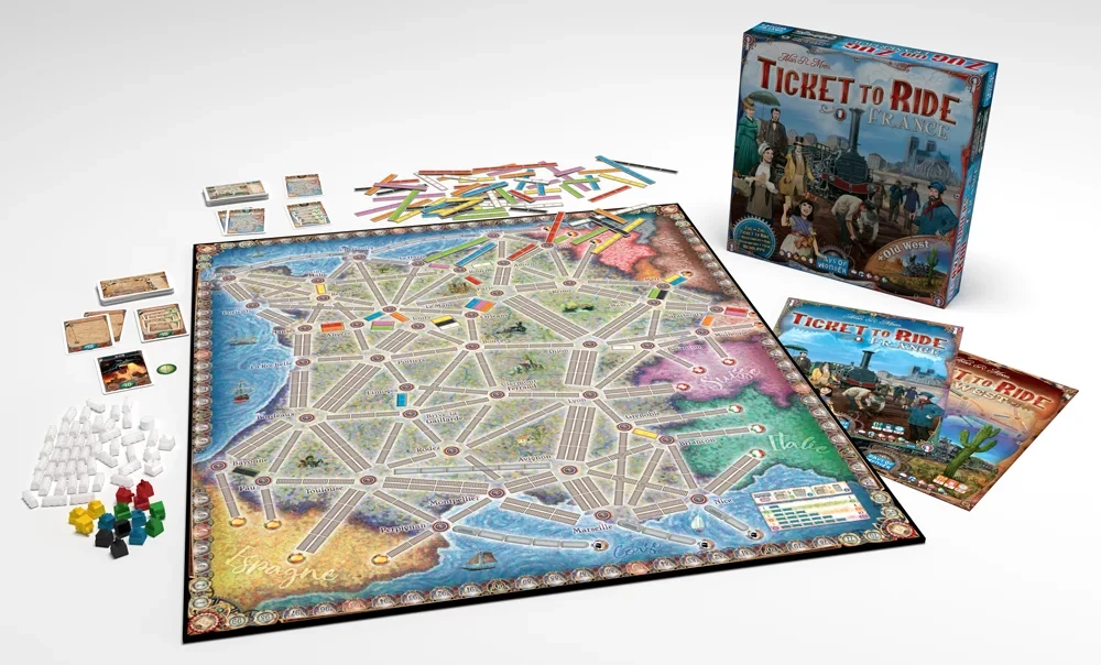 Board Game - Ticket to Ride. France (expansion) EN