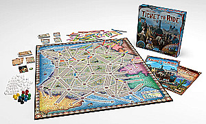 Board Game - Ticket to Ride. France (expansion) EN