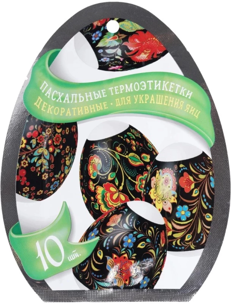 Thermal labels for Easter eggs (in assortment)
