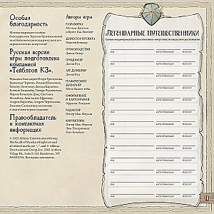 Board Game - Guild of Merchant Explorers