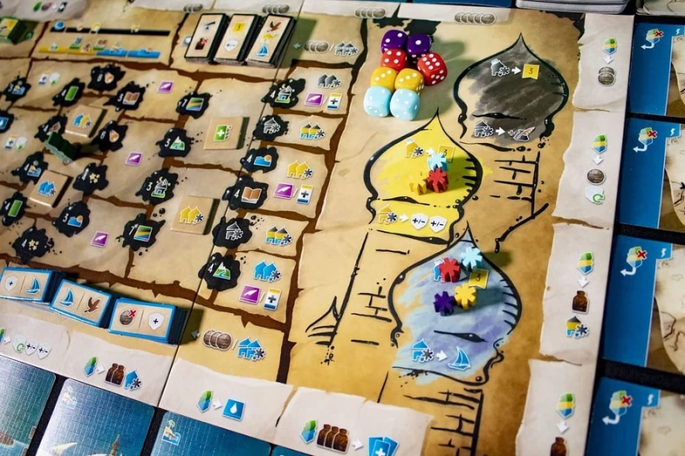 Board Game - Travelers from the Southern Tigris