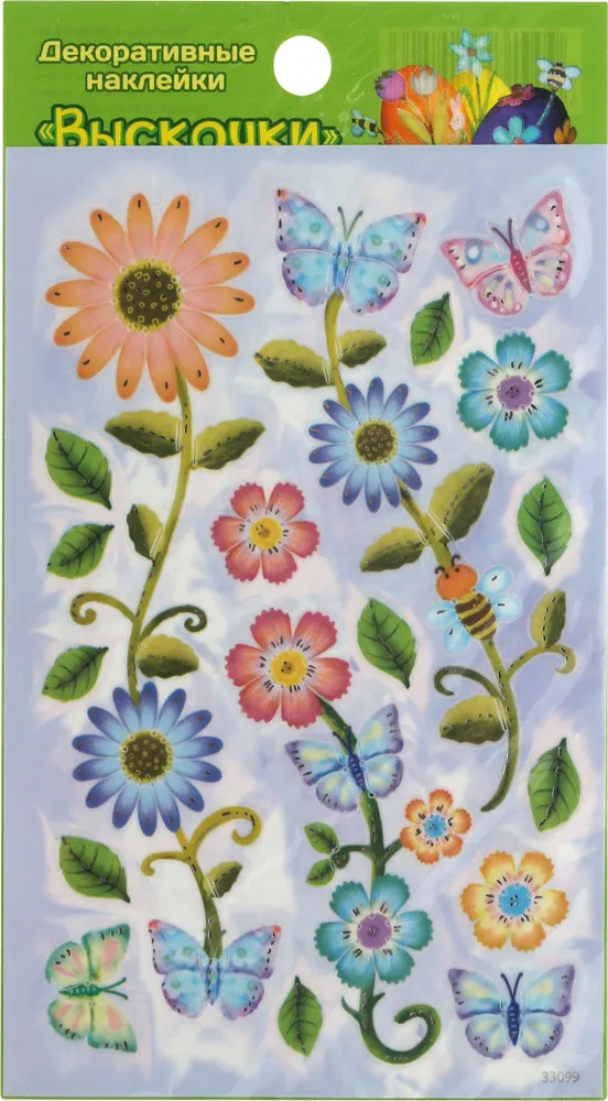 Aufkleber zur Dekoration von Eiern, Assortiment