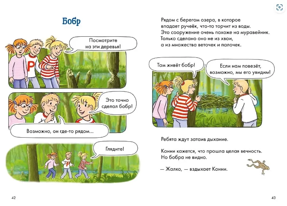 Comics with Connie. Forest Detectives