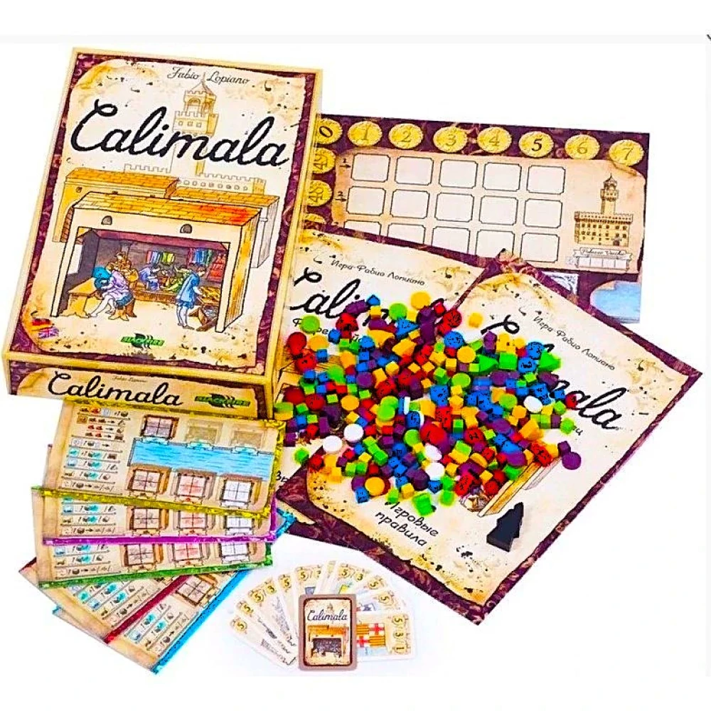 Board Game - Calimala. The Florentine Merchant