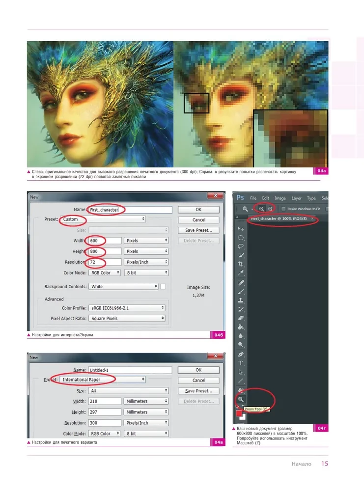 Creating Characters in Photoshop. A Complete Guide to Digital Drawing