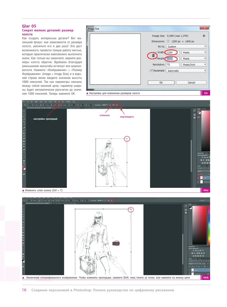 Creating Characters in Photoshop. A Complete Guide to Digital Drawing