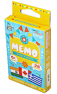 Board game - Memo. Flags of the World