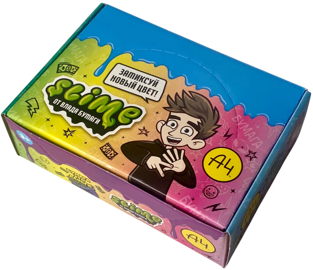Slime Set - SLIME by Vlad Bumagi. Mix a New Color!