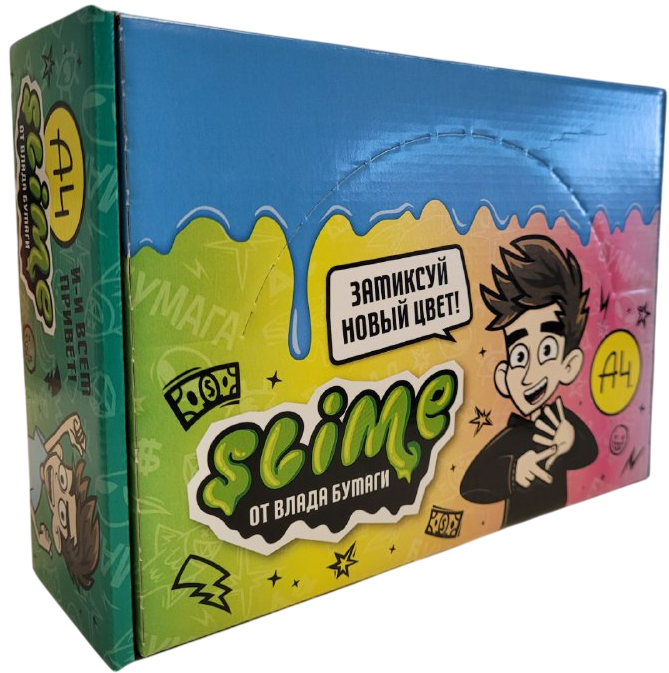 Slime Set - SLIME by Vlad Bumagi. Mix a New Color!