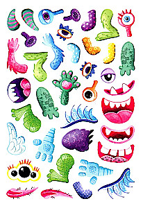 Create It Yourself. Little Monsters