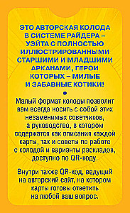 Przytulne tarot z kotkami. 78 kart