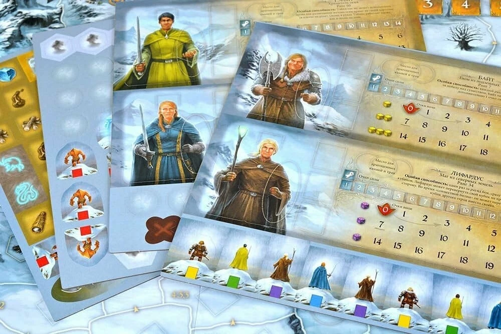 Board game - Andor. Eternal Winter