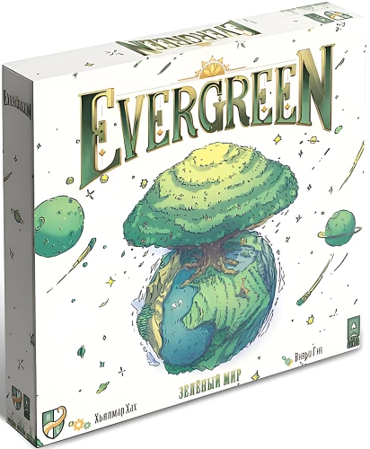 Board game - Evergreen. Green world