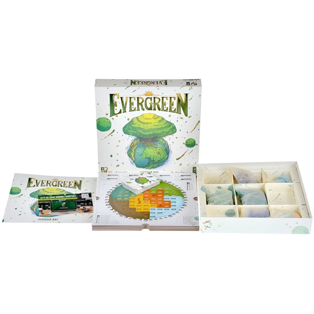 Настольная игра - Evergreen. Зелёный мир