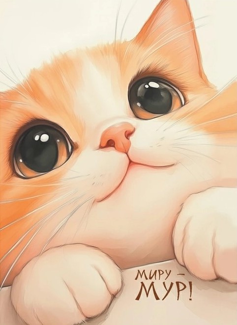 KisuNYA Notebook (kitten with big eyes looking up)