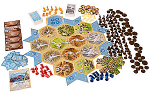 Board game - Settlers of Catan: Merchants and Barbarians (expansion)