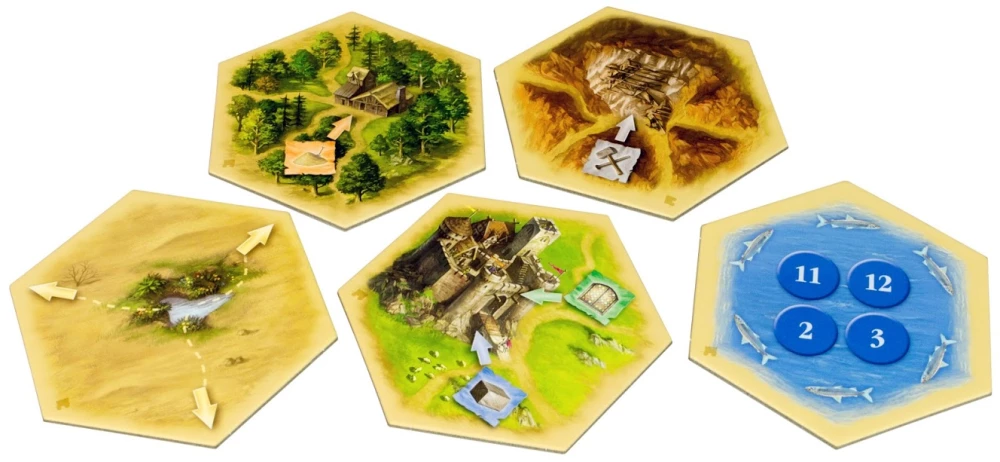 Board game - Settlers of Catan: Merchants and Barbarians (expansion)