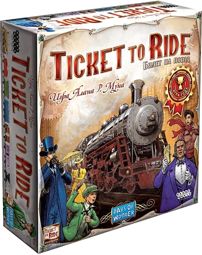 Gra planszowa - Ticket to Ride. Ameryka