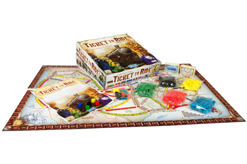 Board Game - Ticket to Ride. America