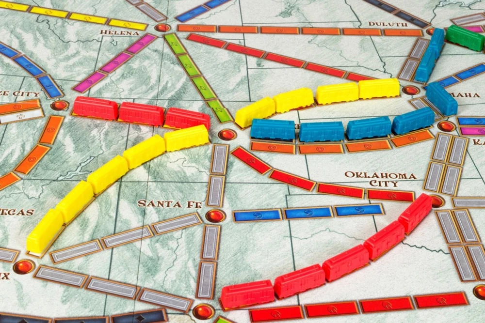 Board Game - Ticket to Ride. America