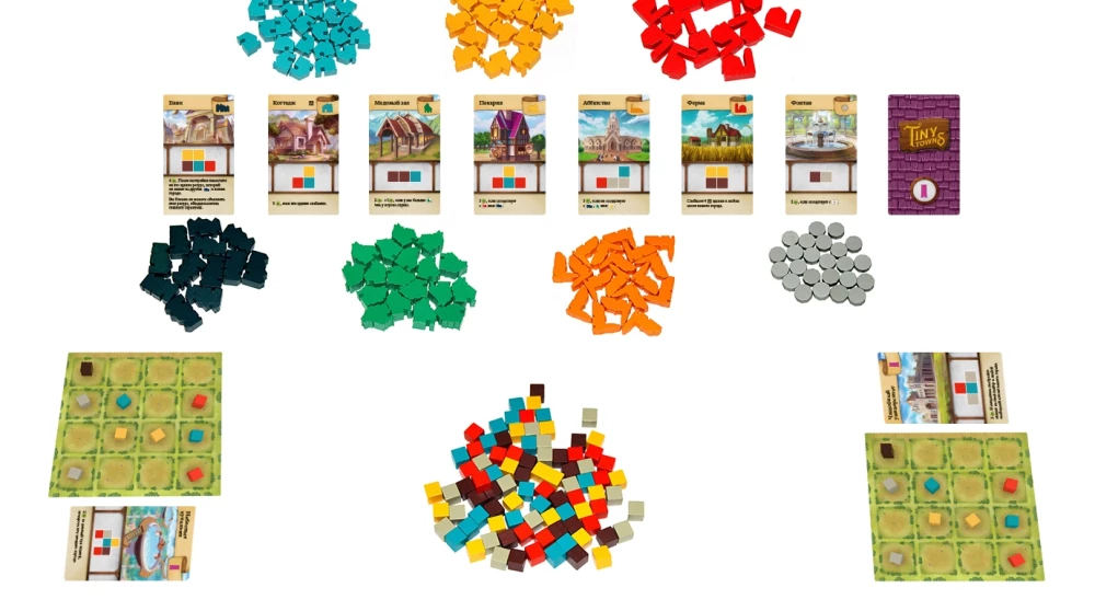 Board Game - Tiny Towns