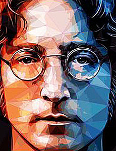 Obraz do malowania po numerach - John Lennon