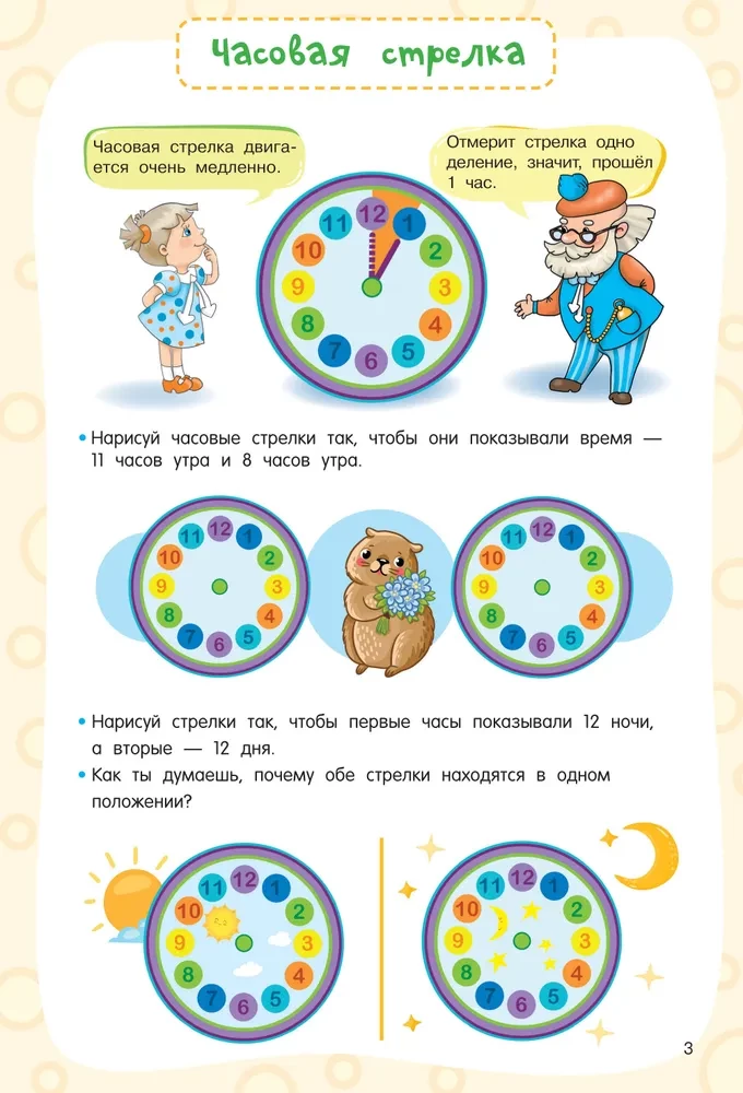 Uczymy się określać czas. Sekunda, minuta, godzina