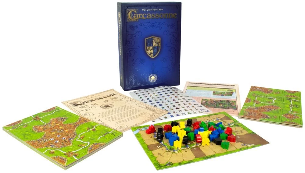 Stalo žaidimas - Carcassonne. Jubiliejinė versija