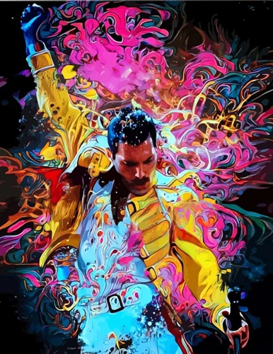 Painting by Numbers - Freddie Mercury