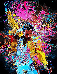 Obraz do malowania po numerach - Freddie Mercury