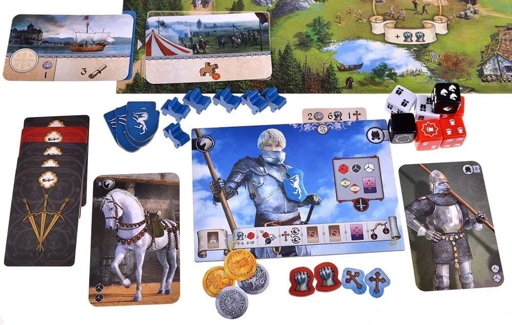 Настольная игра - История рыцаря