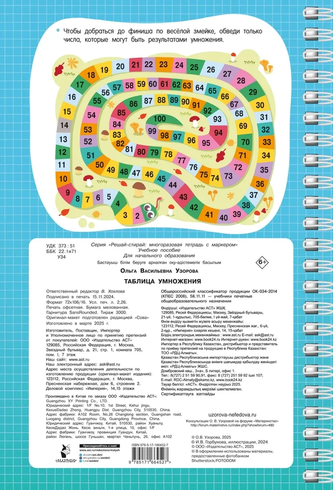 Tabela mnożenia