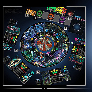 Gra planszowa - Neon