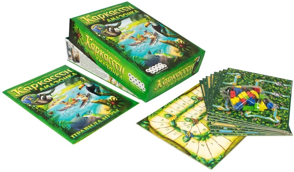 Brettspiel - Carcassonne. Amazonas
