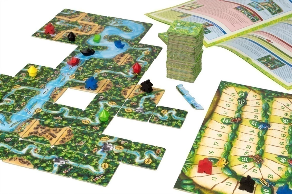 Brettspiel - Carcassonne. Amazonas