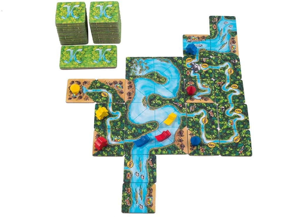 Brettspiel - Carcassonne. Amazonas