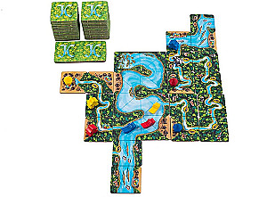 Brettspiel - Carcassonne. Amazonas
