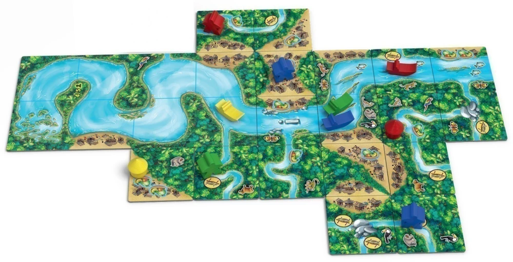 Brettspiel - Carcassonne. Amazonas