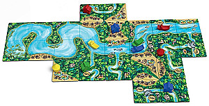 Brettspiel - Carcassonne. Amazonas