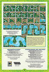Brettspiel - Carcassonne. Amazonas