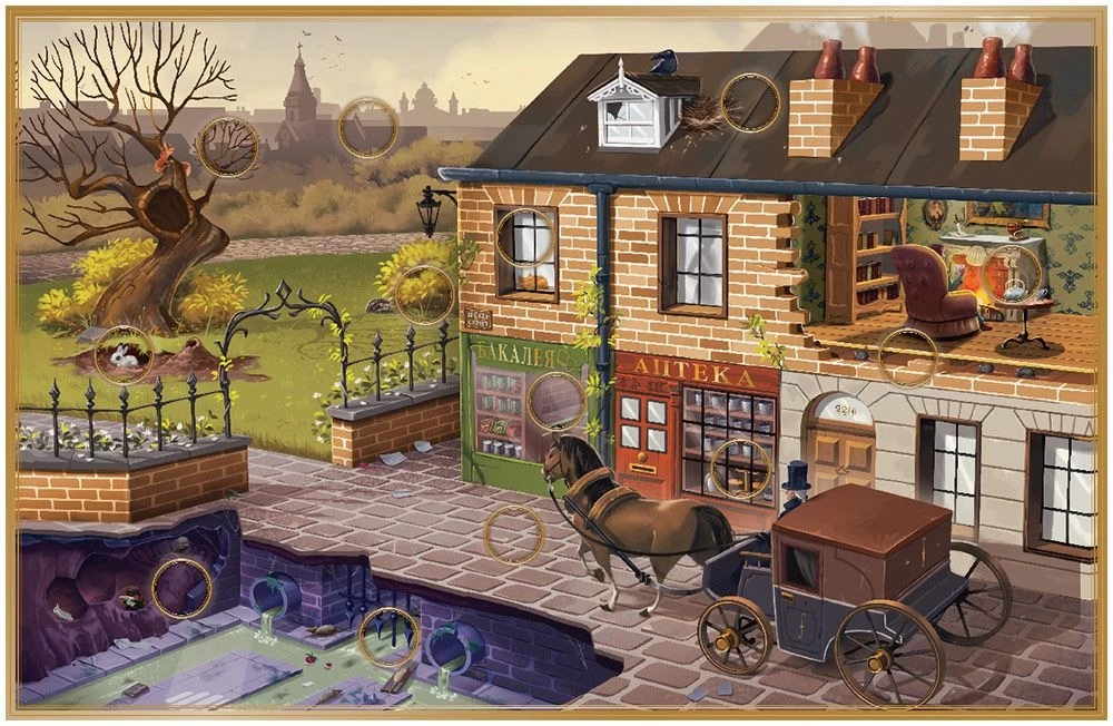 Gra planszowa - Sherlock Pies. Detektyw z Baker Street