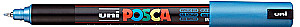 Marker UNI Posca PC-1MR, niebieski-metalik (M33)