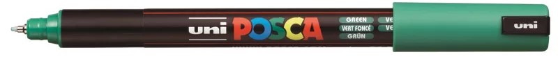Marķieris UNI Posca PC-1MR, zaļš (6)