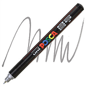 Marker UNI Posca PC-1MR, szary (26)
